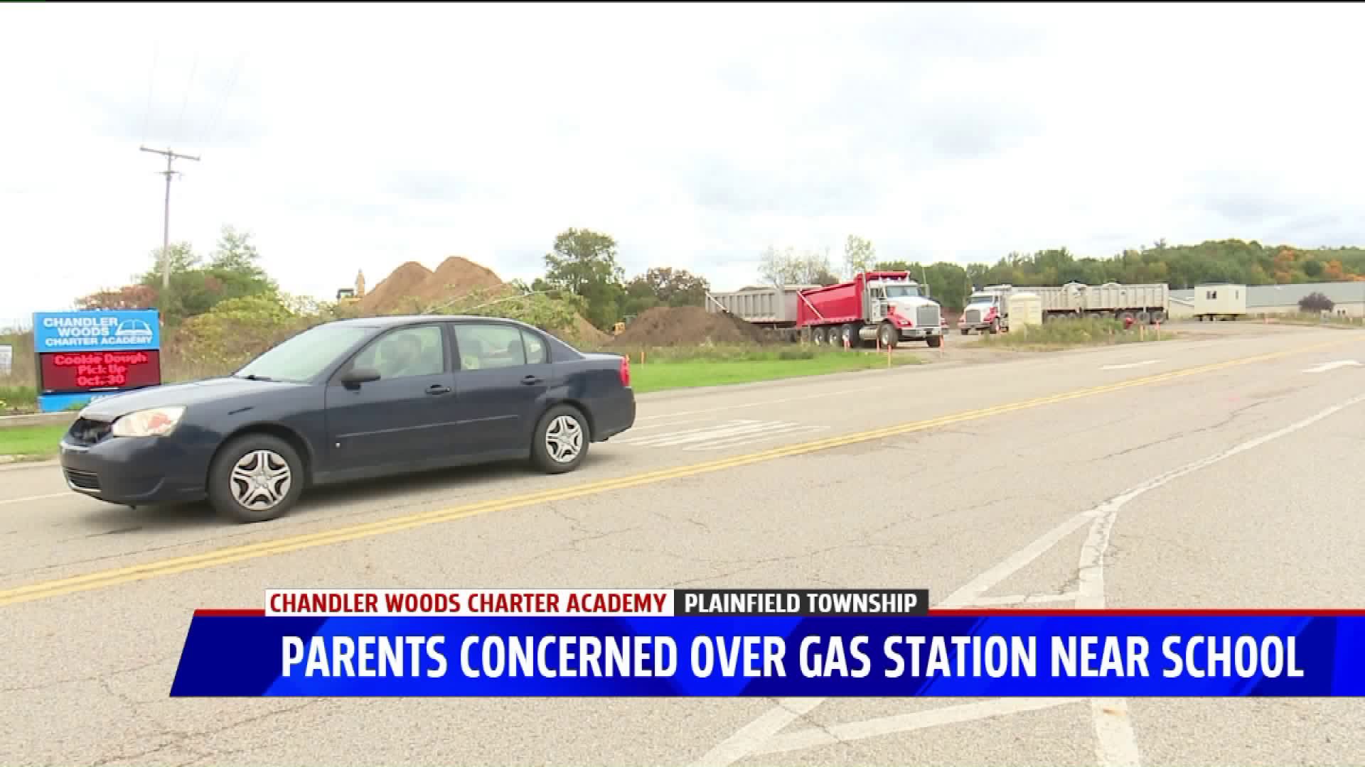 Parents concerned by gas station being built near Plainfield Township school