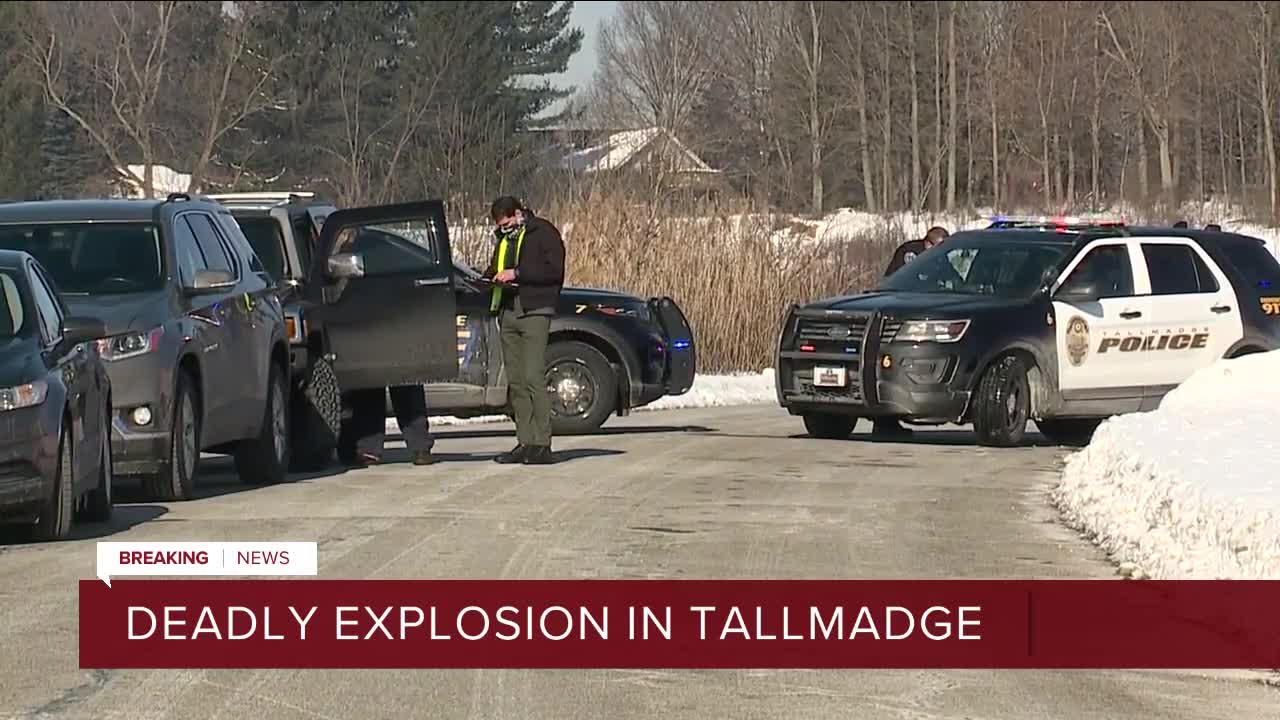 Tallmadge fire identifies man killed in explosion Monday