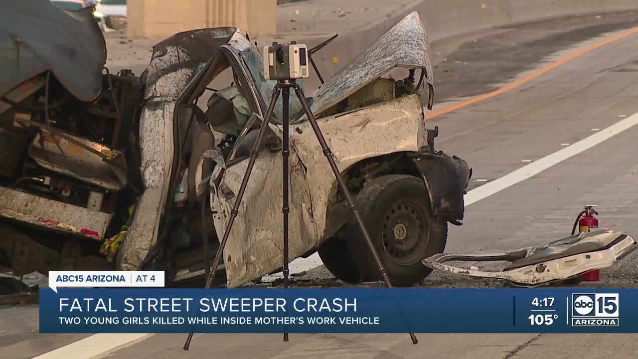 2 kids dead in crash involving street sweeper near L101 and I10