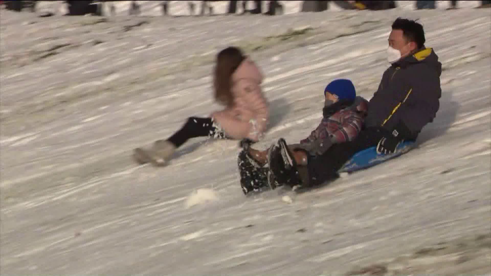 Snow! Spots to go sledding in New York City
