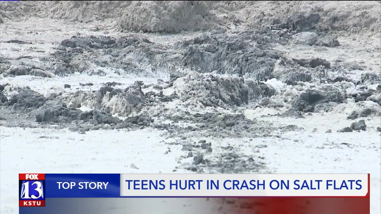 Man helps rescue teenagers after highspeed crash at Bonneville Salt Flats