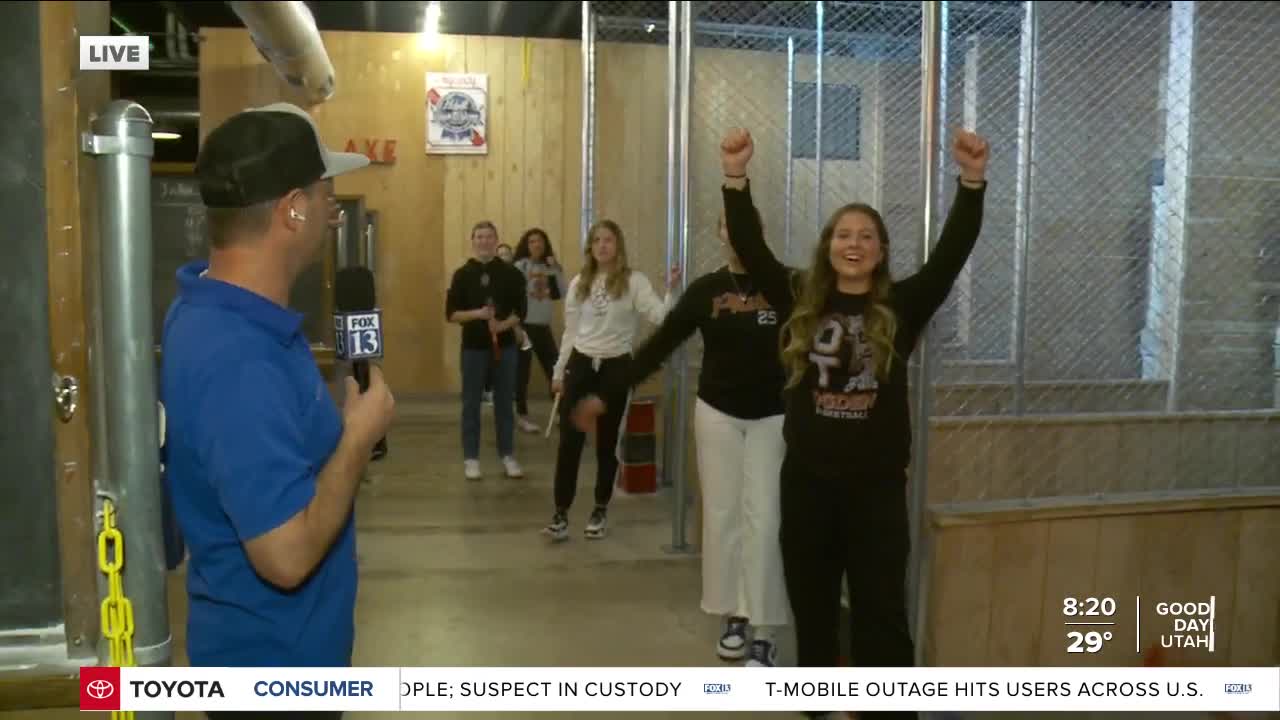 Social Axe Throwing in Ogden