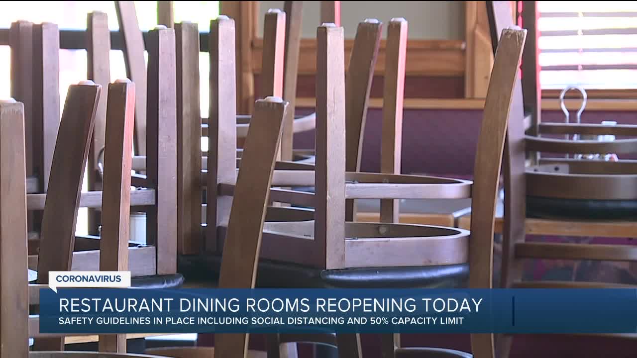 Restaurants, bars reopen in metro Detroit with capacity restrictions