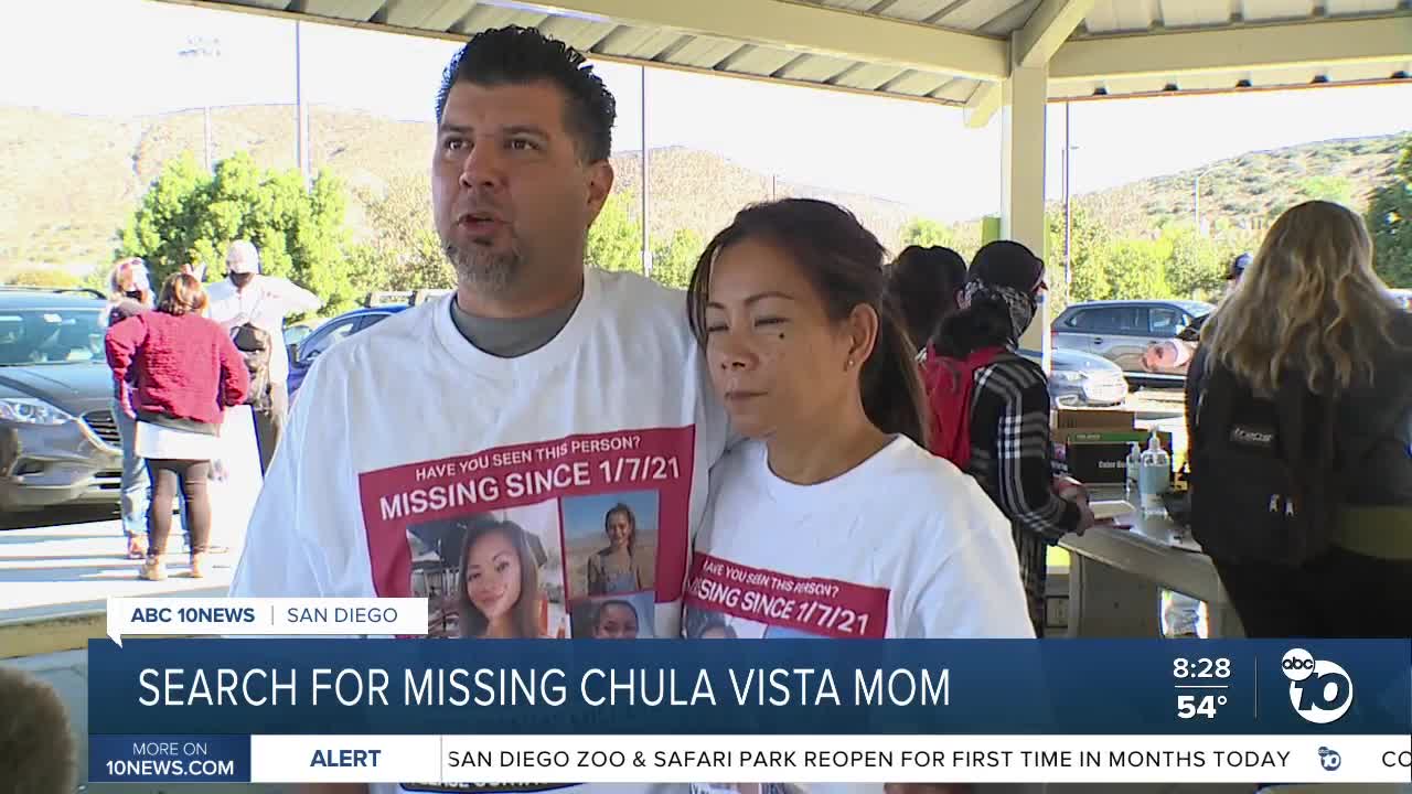 Family holds another search for missing Chula Vista mom