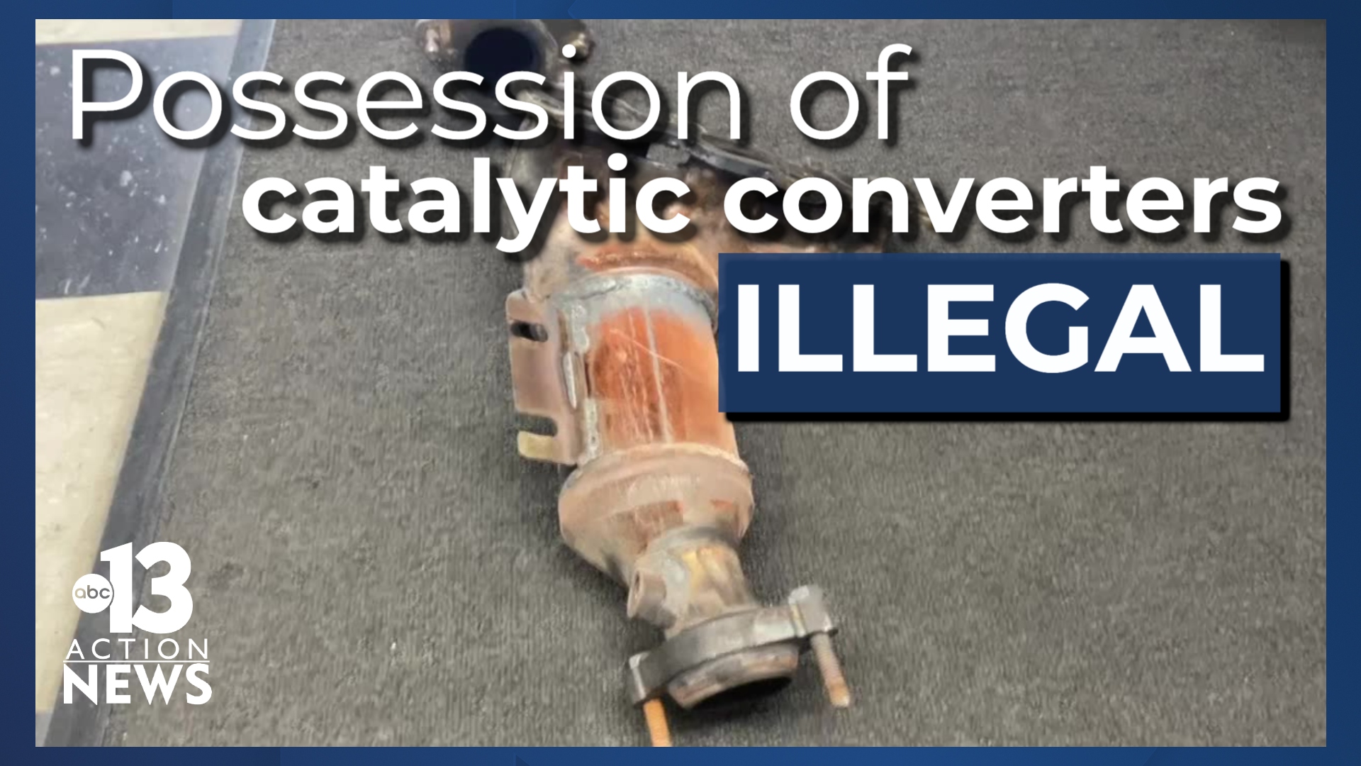 North Las Vegas makes catalytic converter possession illegal, with