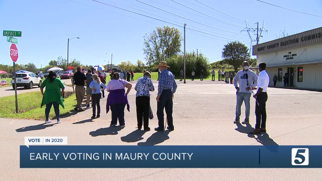 Early voting in Tennessee begins today