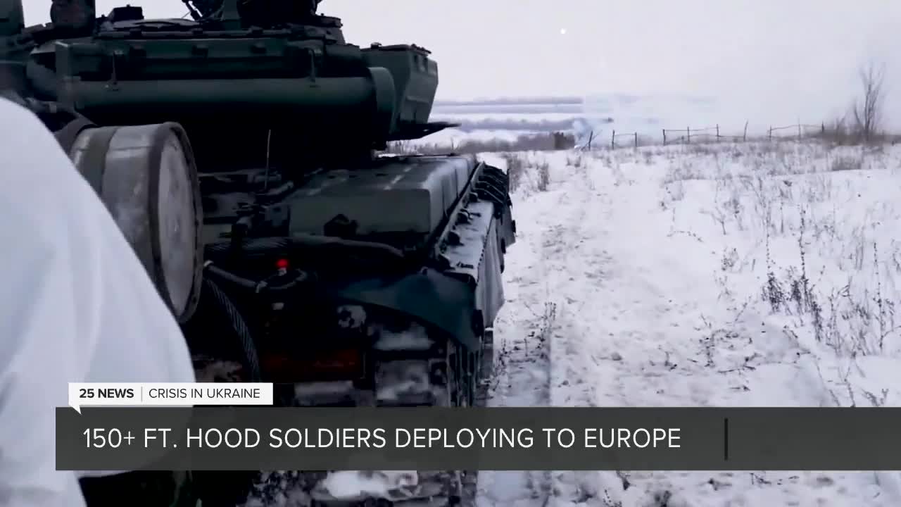 Soldiers from Fort Hood deploy to assist with European operations