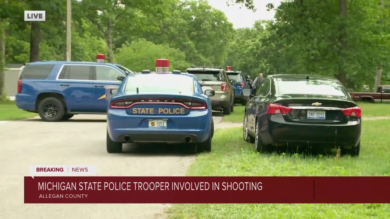 Man dies in shooting involving state trooper near Hamilton