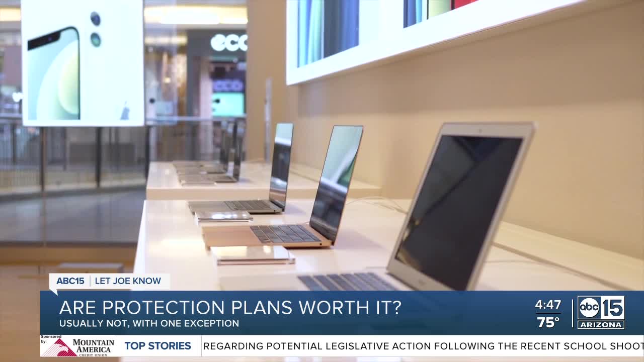 Why protection plans are usually not worth it