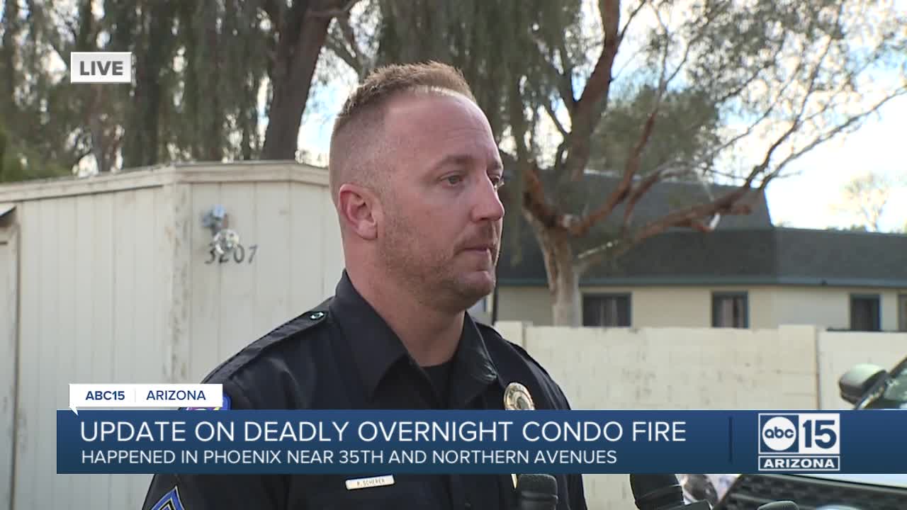 Father and 2 kids dead, 2 other kids injured in Phoenix condo fire