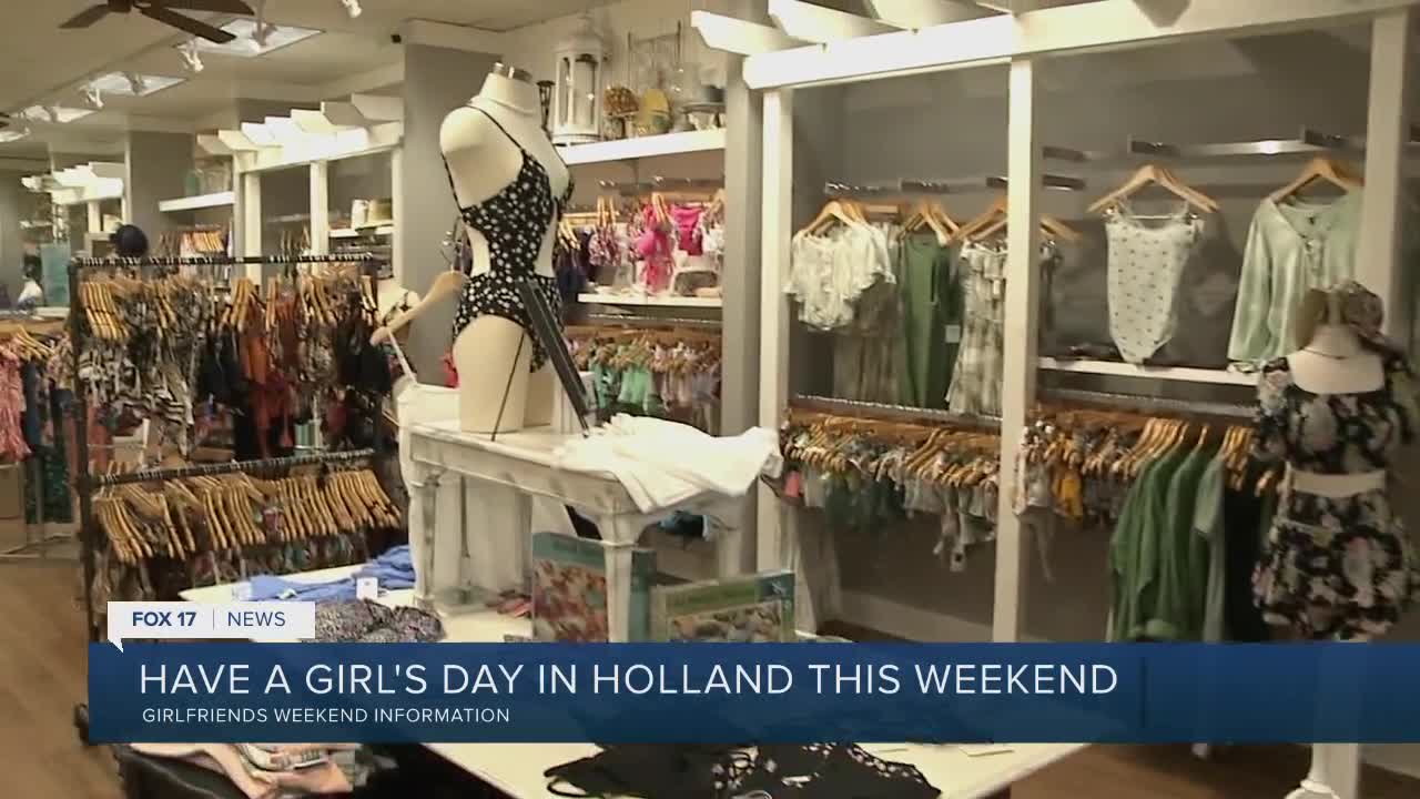 Girlfriends Weekend in downtown Holland