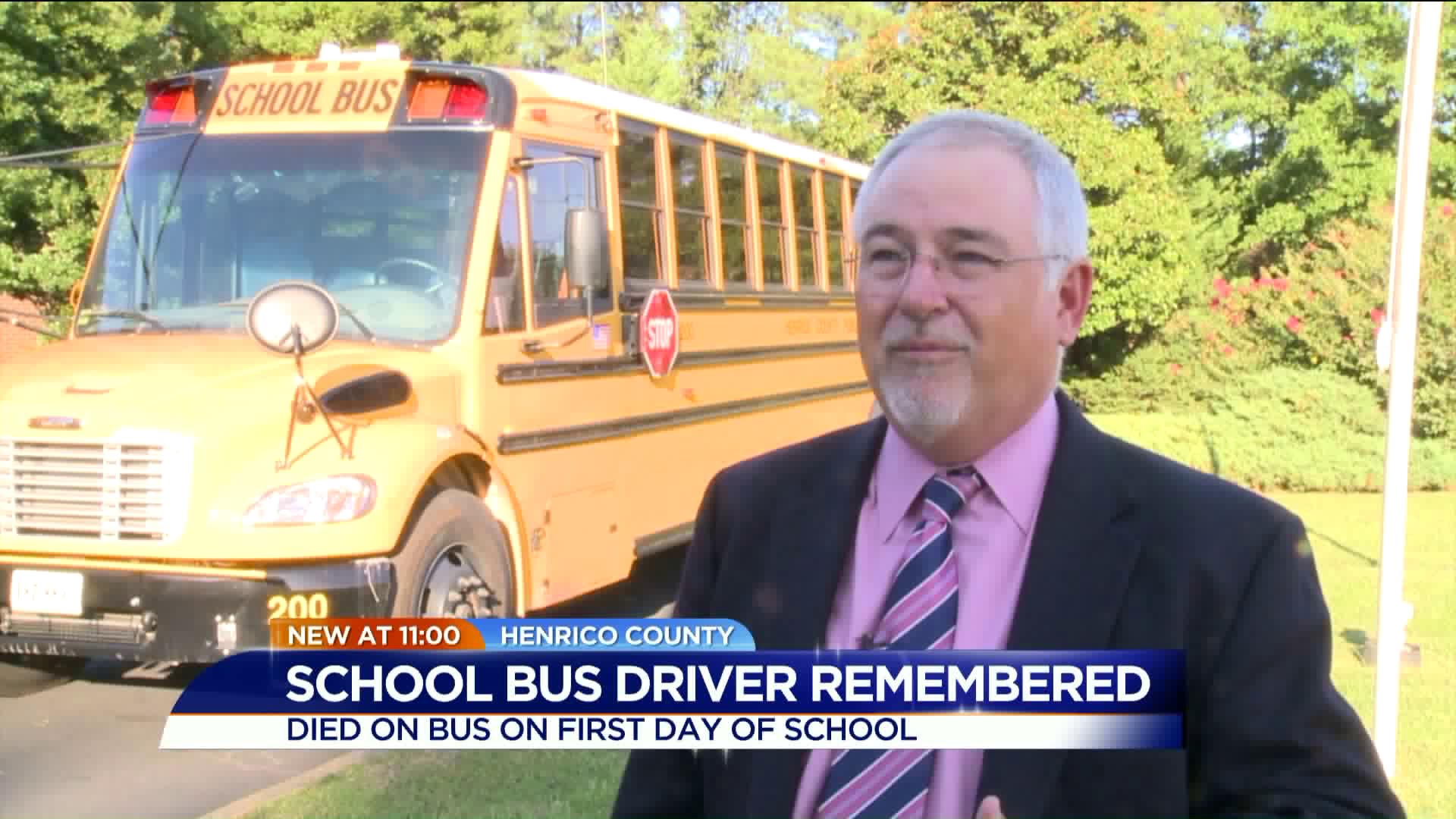 Beloved Henrico school bus driver “Mr. Hall” dies behind the wheel