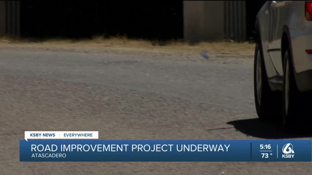 Construction for the Atascadero F14 Pavement Rehabilitation Project begins