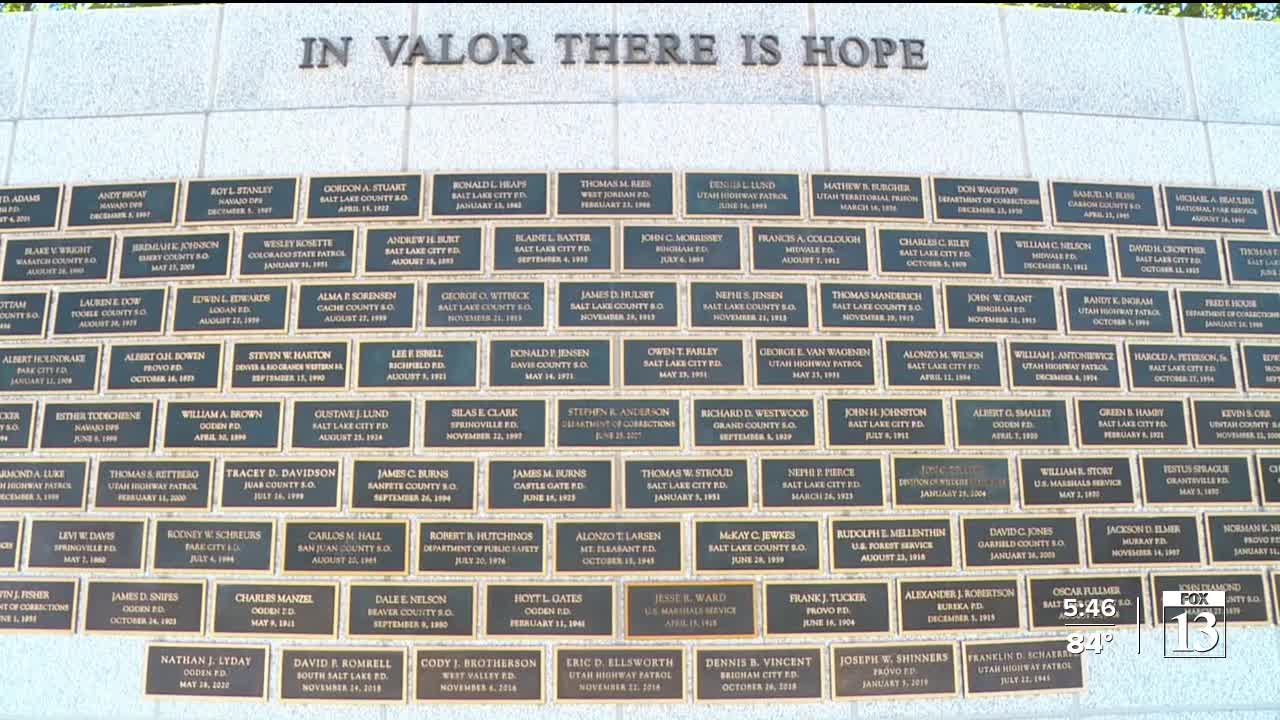 Utah fallen officers honored and added to law enforcement memorial - Vimarsana News