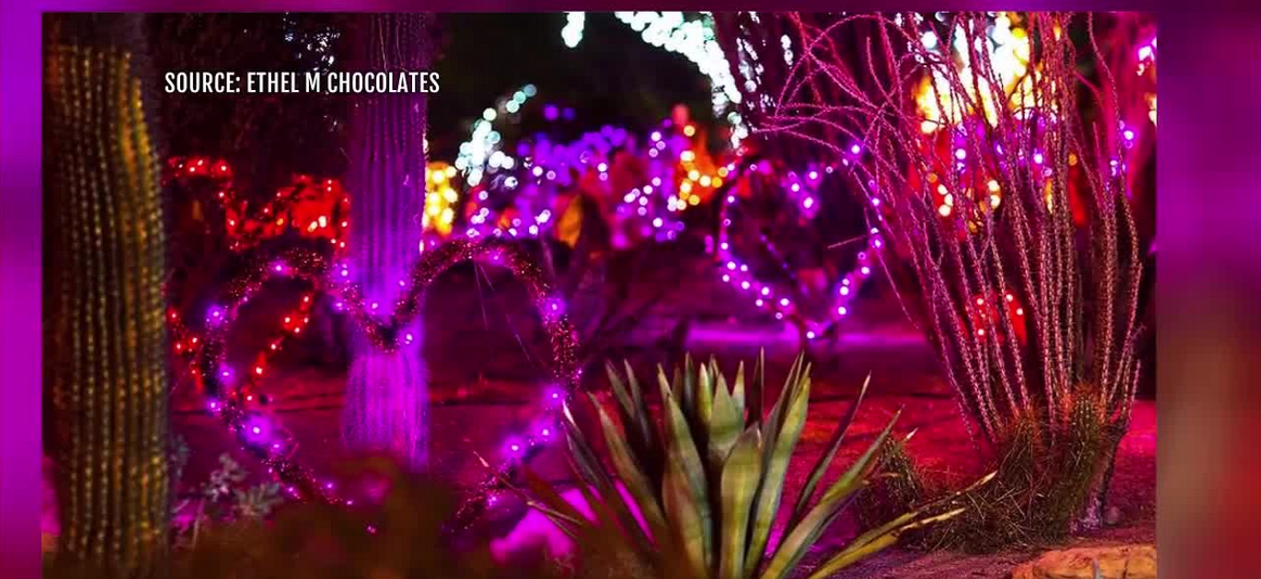 Ethel M Chocolates' Lights of Love display returns