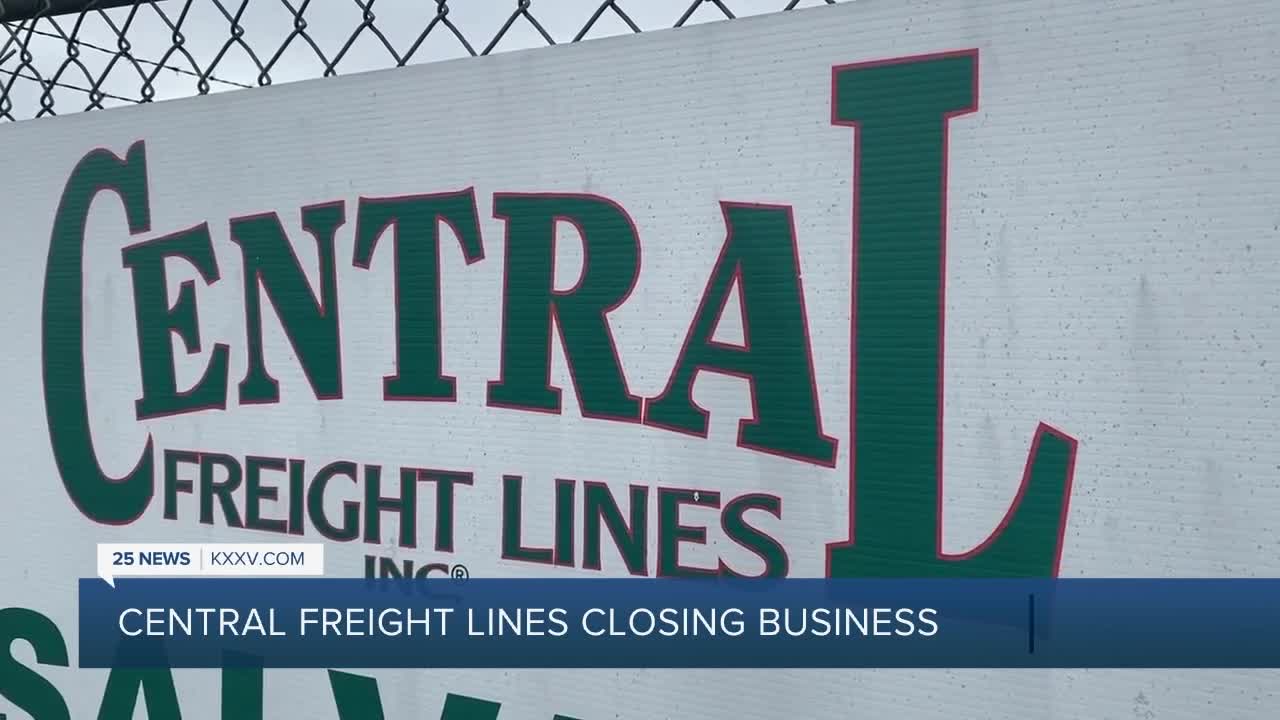 Report Central Freight Lines in Waco shutting down after 96 years