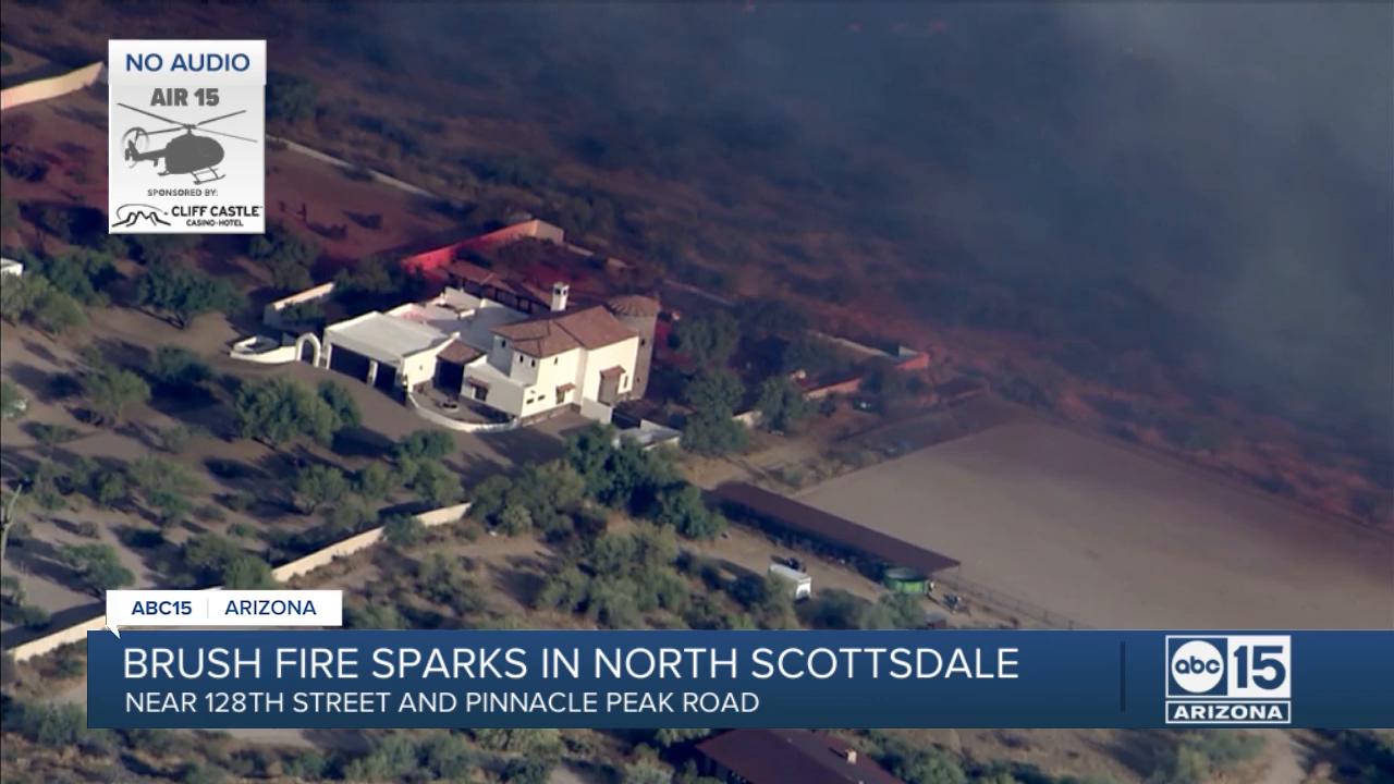 Diamond Fire burns 2,500 acres in north Scottsdale