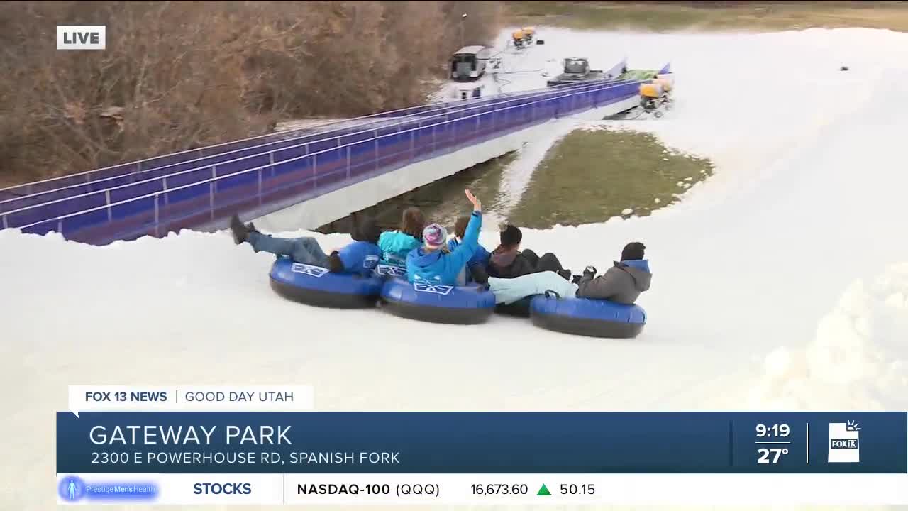 Tubing at Gateway Parks