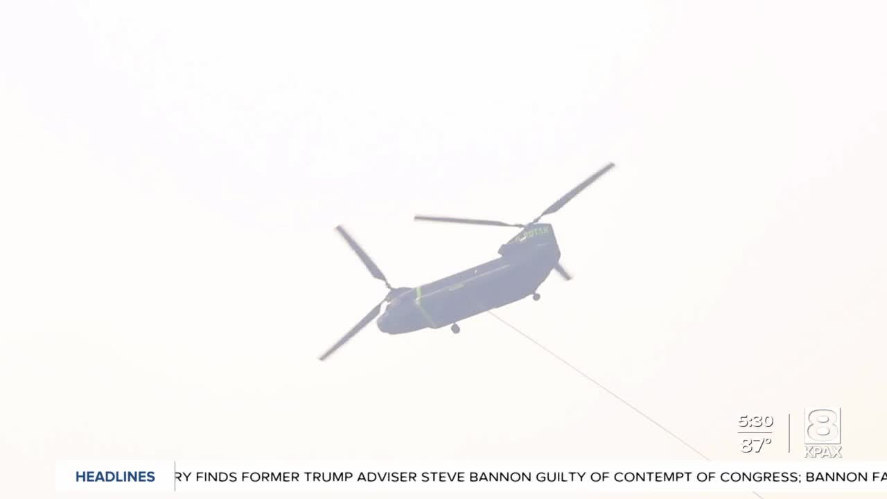 2 killed in helicopter crash near Moose Fire in Salmon