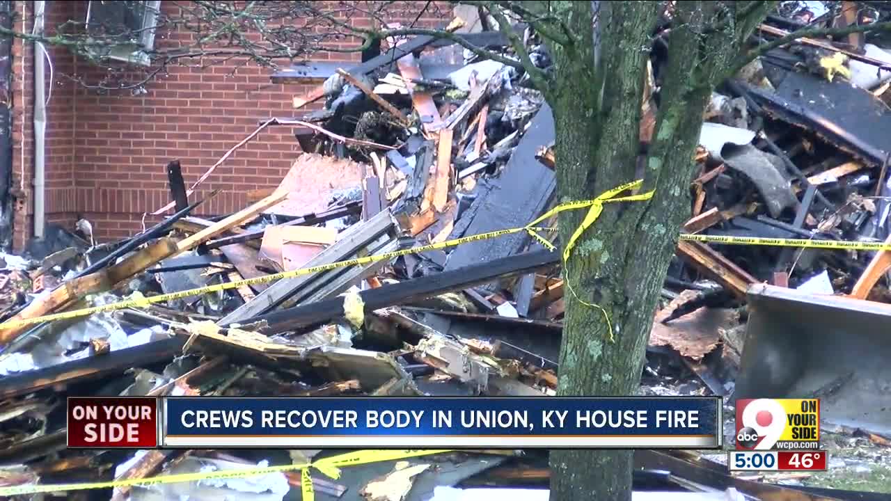 Woman's body found after Union, Ky. fire
