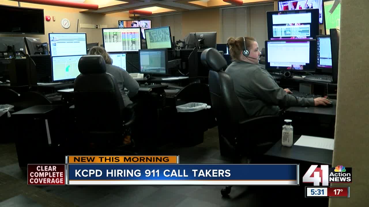 KCPD hiring call takers and dispatchers