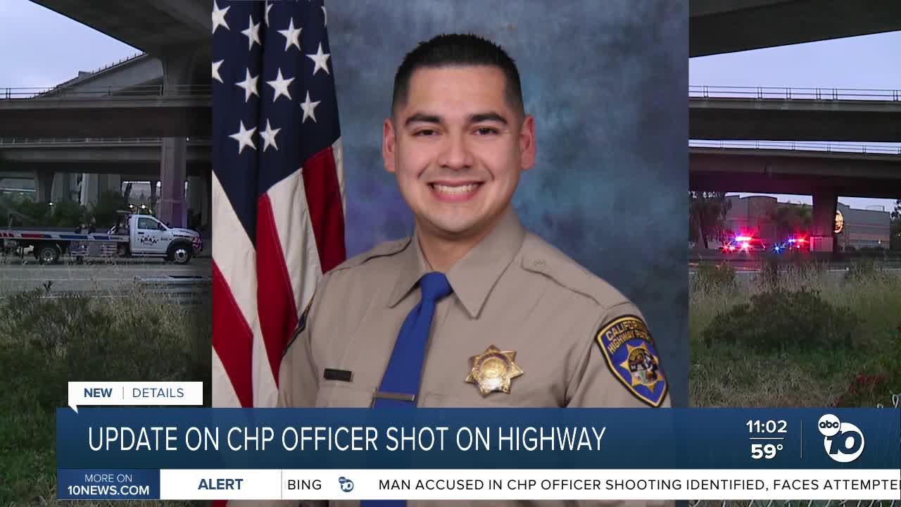 Man accused in CHP officer shooting faces attempted murder charge