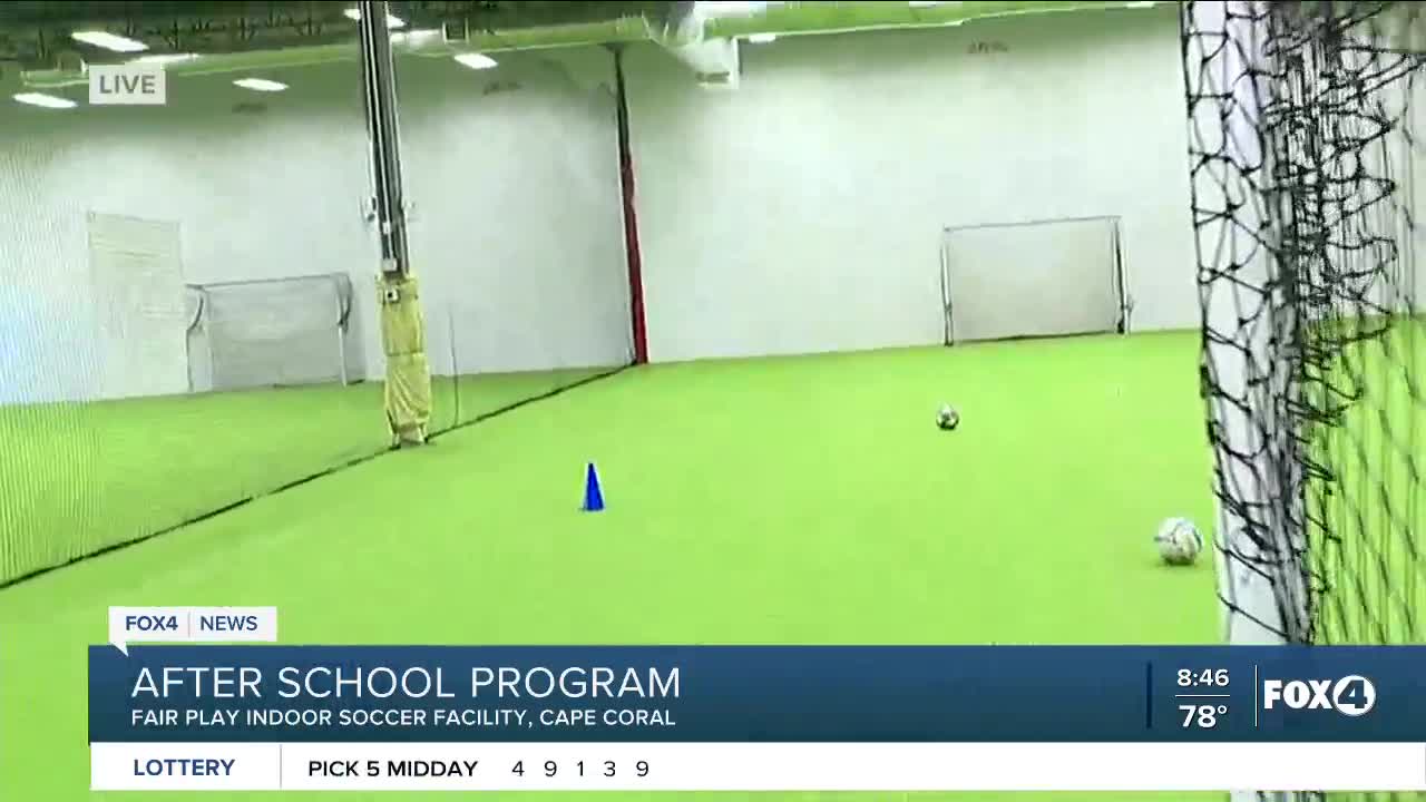 After school program kicks off at Fair Play Indoor Soccer