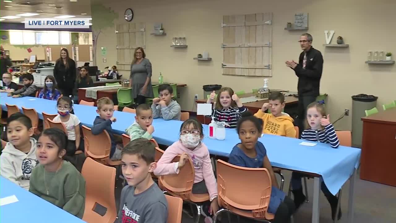 Lee Co. students see impact of 'If You Give a Child a Book' campaign