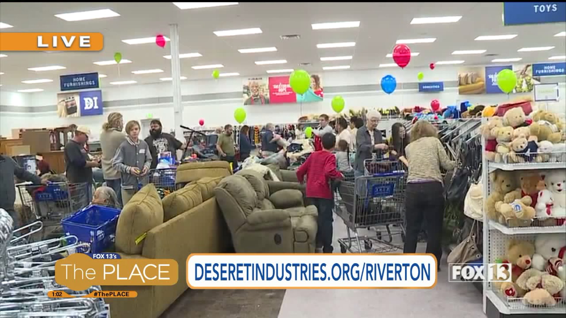 Deseret Industries celebrates the opening of their 44th store