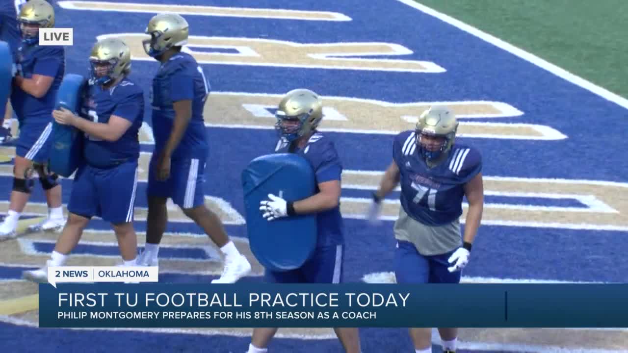 First TU football fall practice starts Wednesday