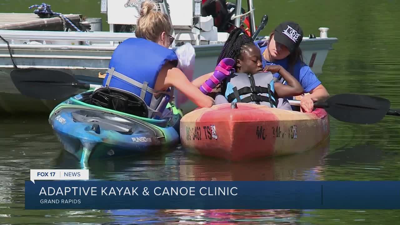 Adaptive canoe and kayak clinic allows participants of all abilities to enjoy water