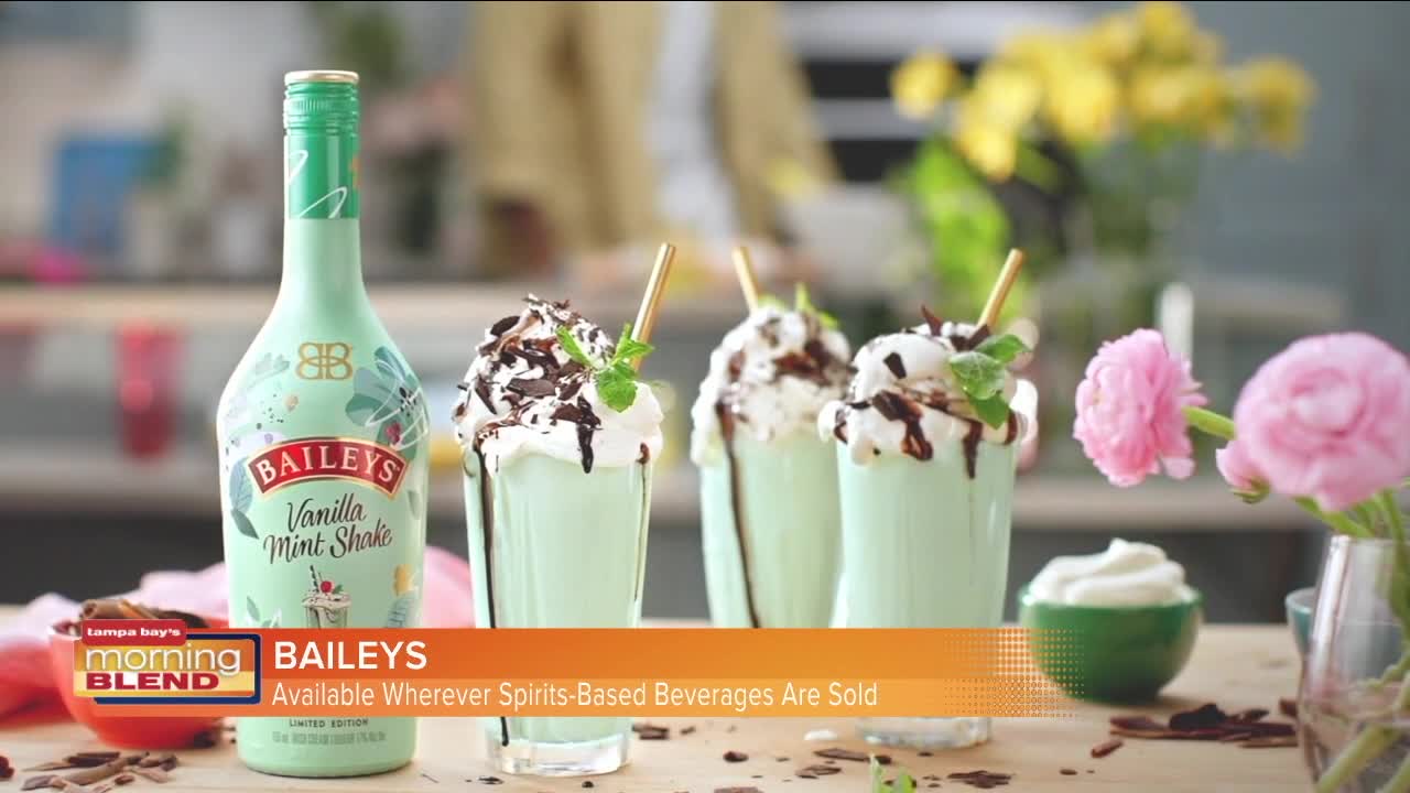 Celebrate St. Patrick's Day with LimitedEdition Baileys Vanilla Mint Shake