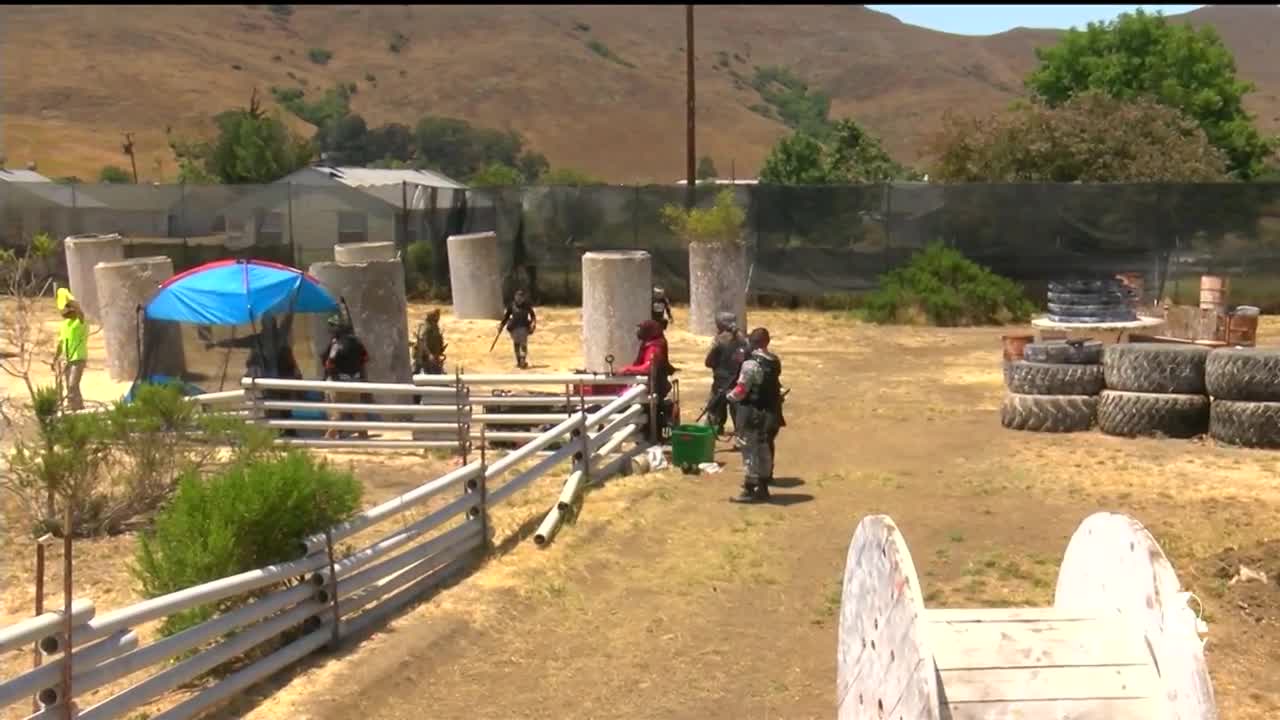 Gladiator Paintball Park event draws people from around the country