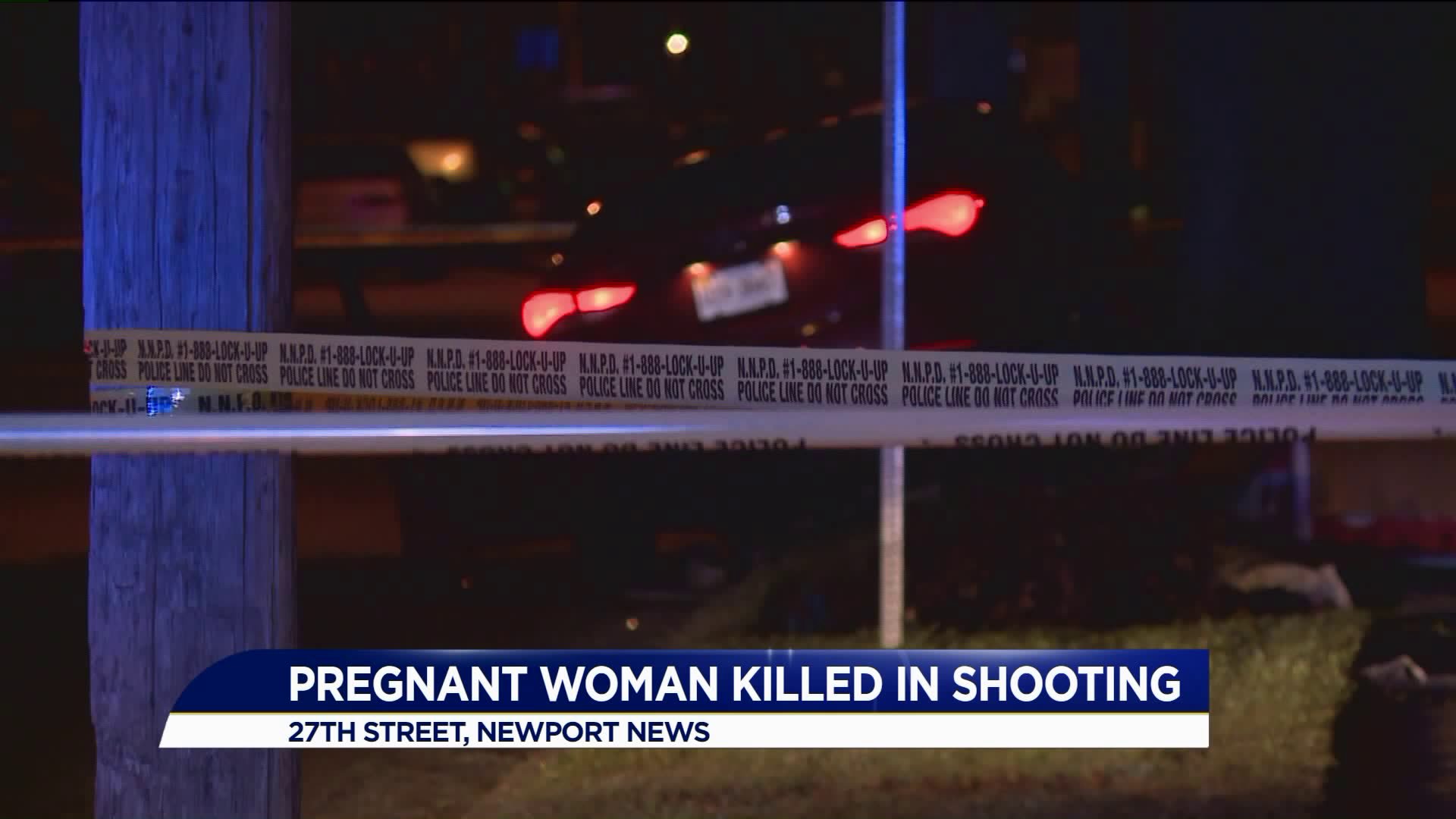 Pregnant woman killed, man injured in overnight shooting in Newport News