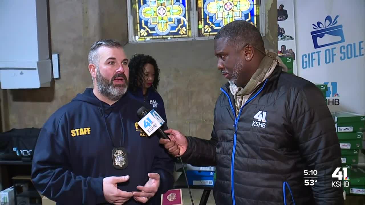 KSHB 41's Gift of Sole continues distribution of shoes across Kansas City