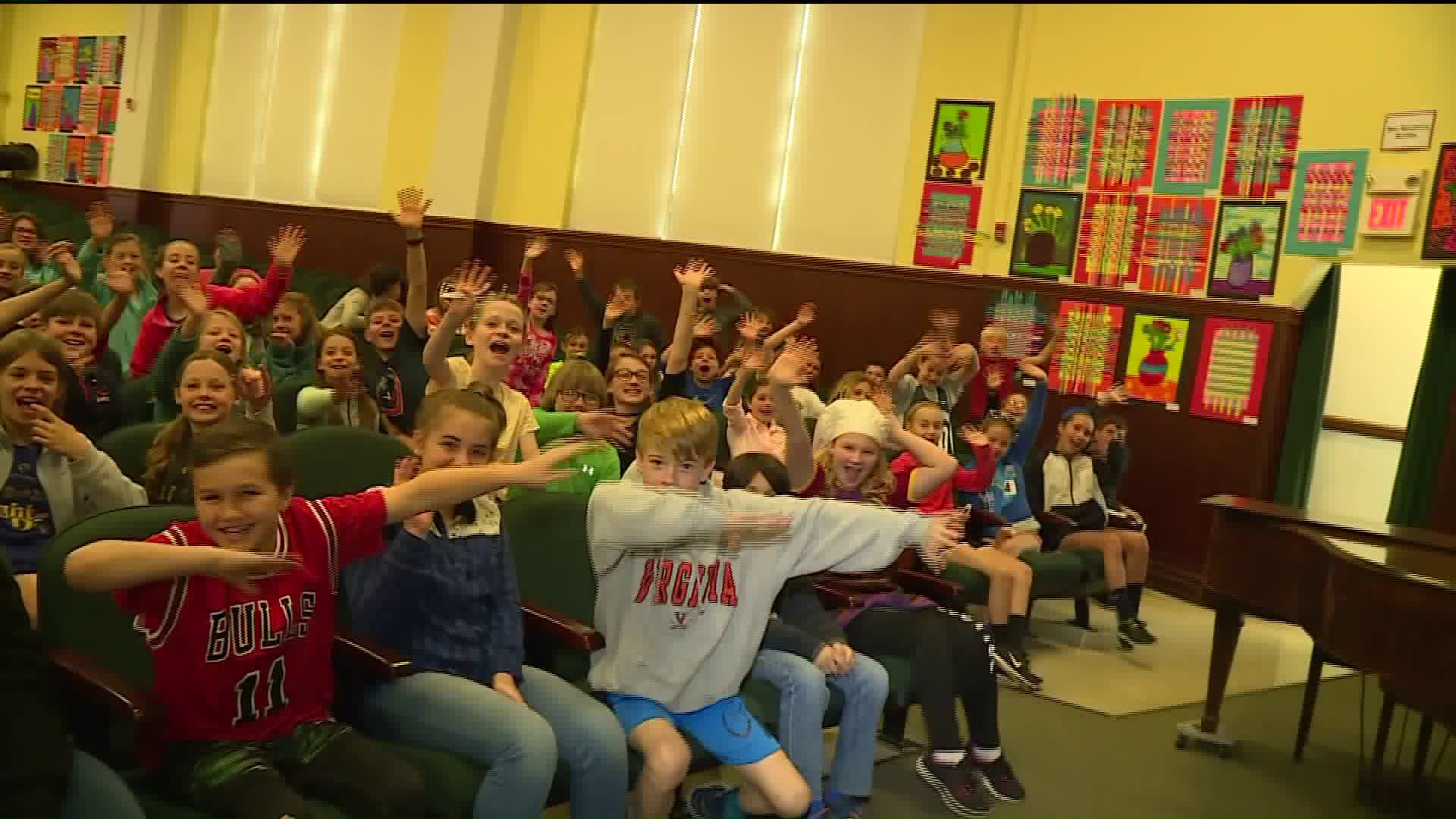 CBS 6 at Tuckahoe Elementary Career Day