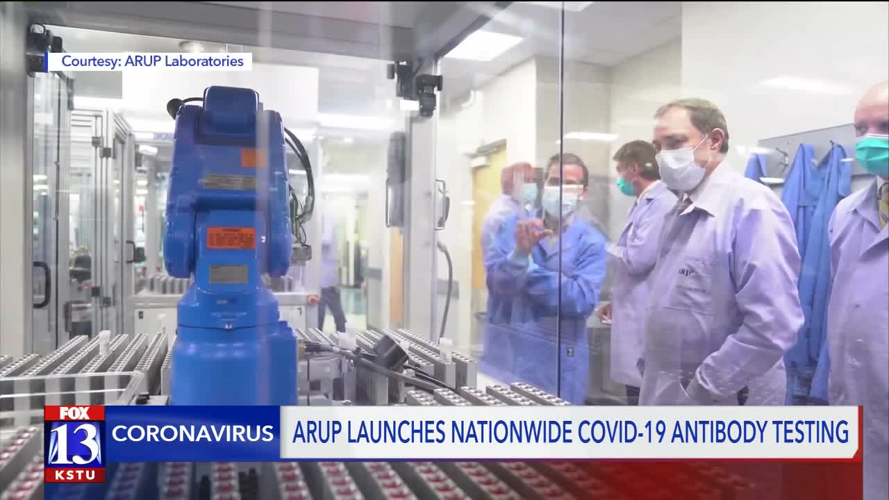Utahbased ARUP launches nationwide COVID19 antibody testing