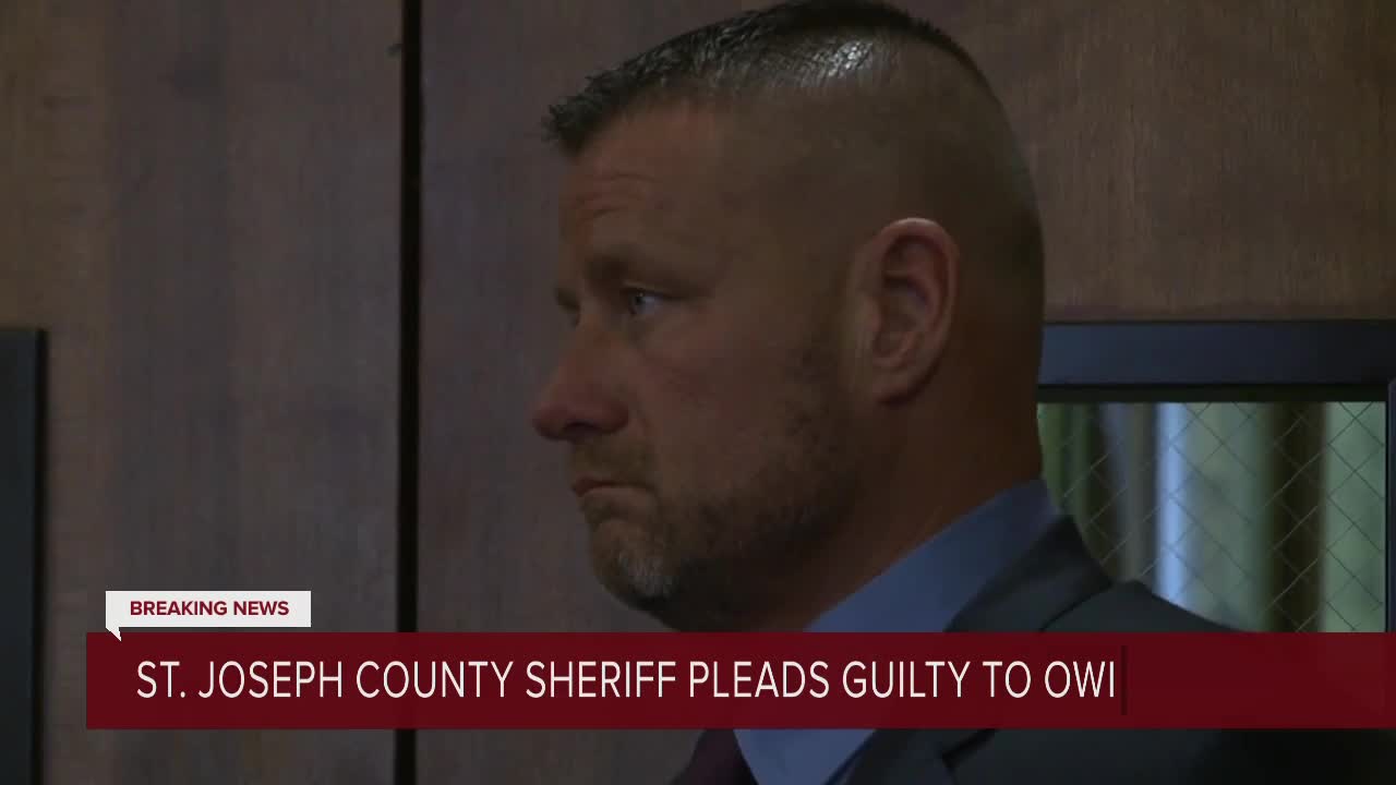 St Joseph County sheriff pleads guilty to OWI