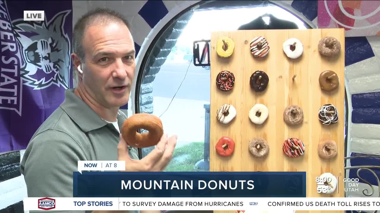 Top Your Own or Grab N Go at Mountain Donuts in Ogden