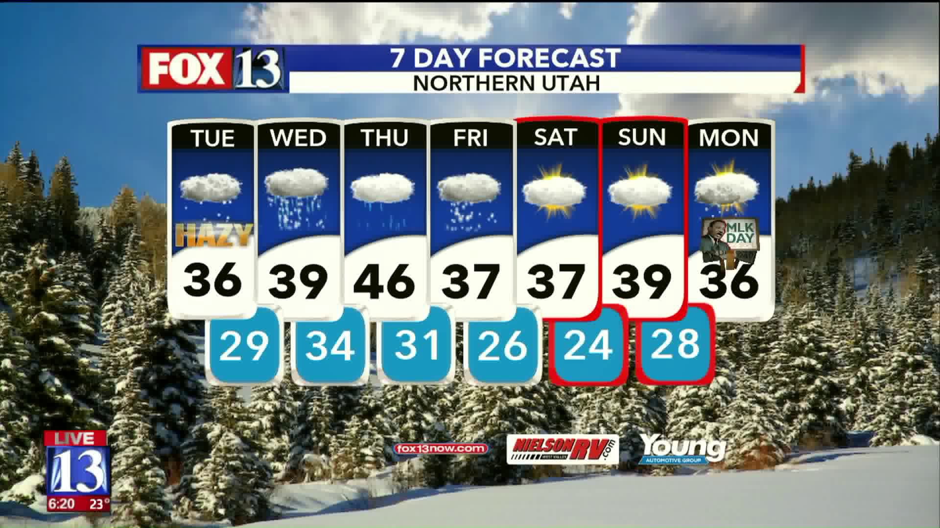 Orange air in forecast for Salt Lake County Tuesday, but storm may