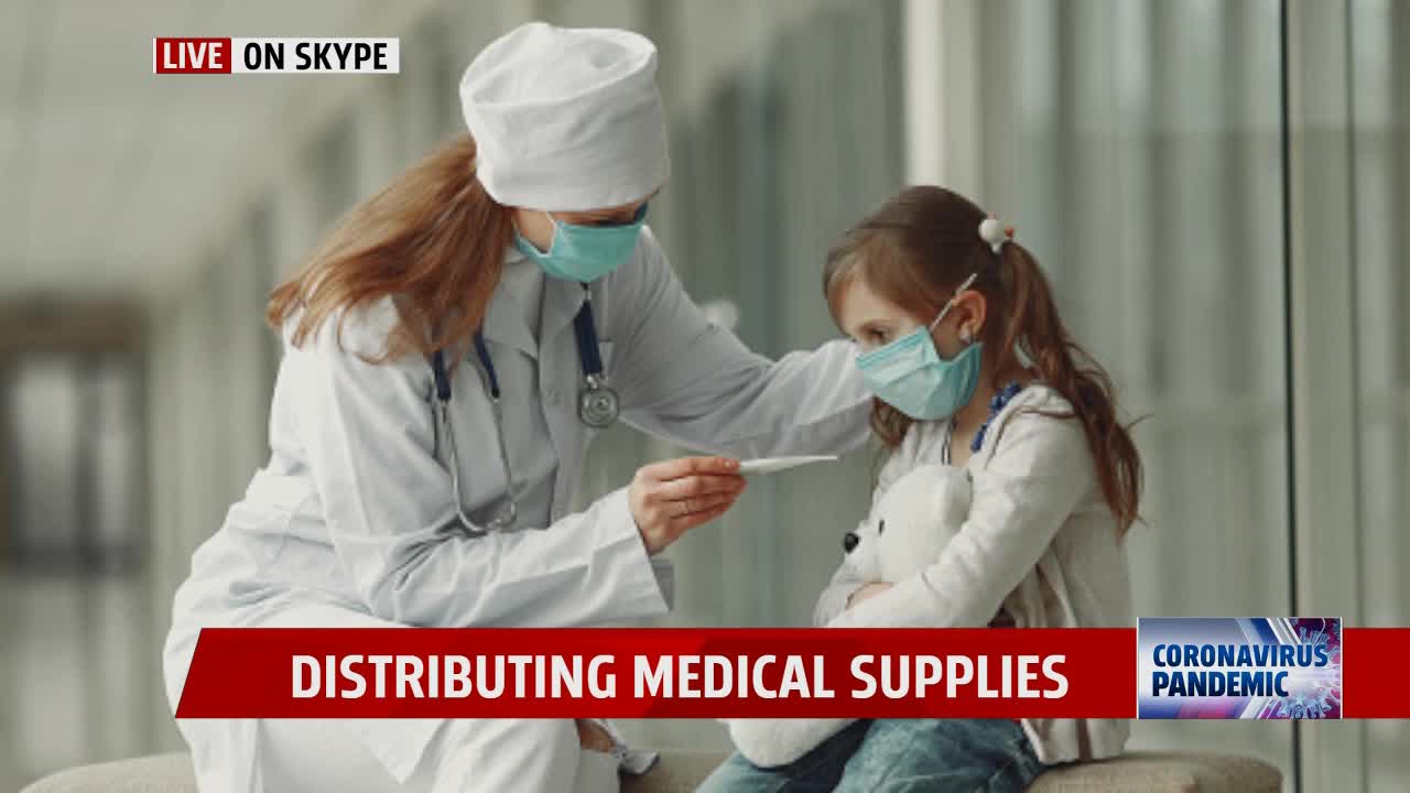 Medical supplies from national stockpile being distributed to West