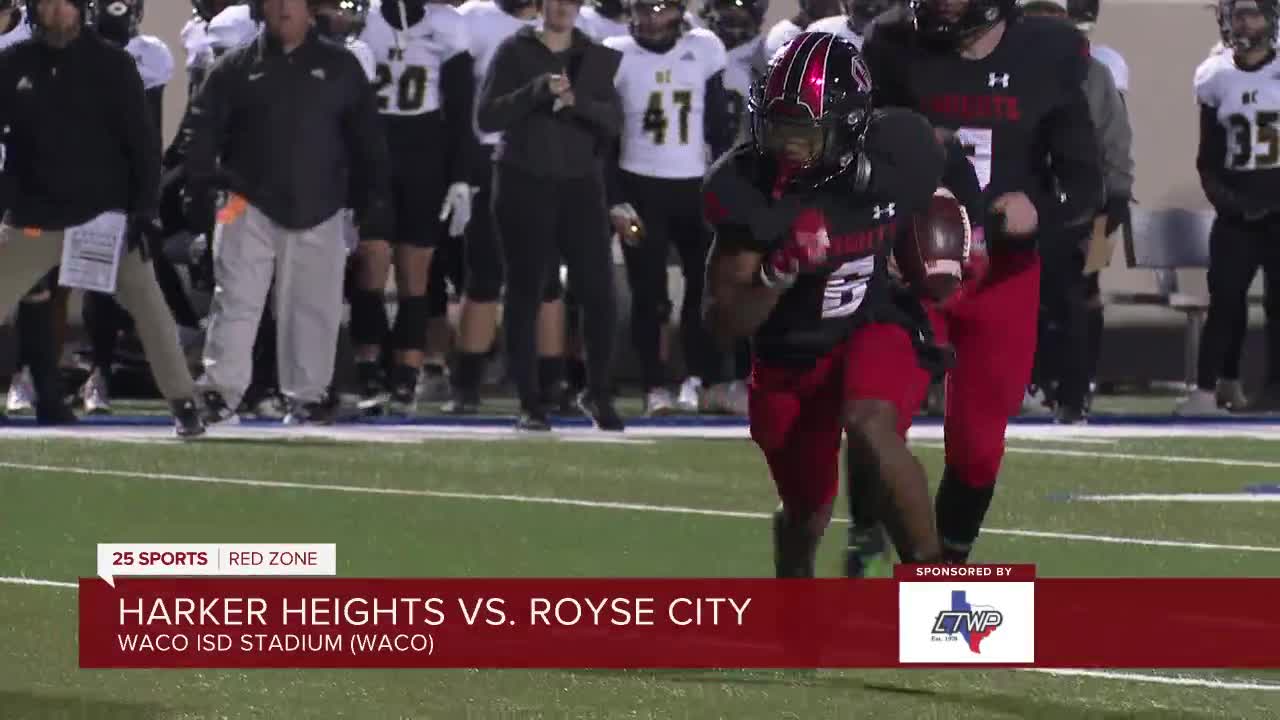 Red Zone football playoff highlights from Central Texas & the Brazos Valley