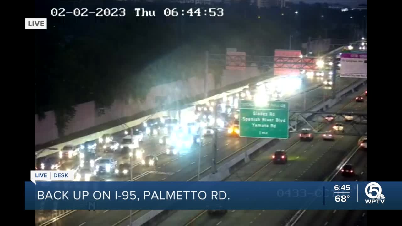 Man shot while driving on I-95 near Sample Road in Pompano Beach