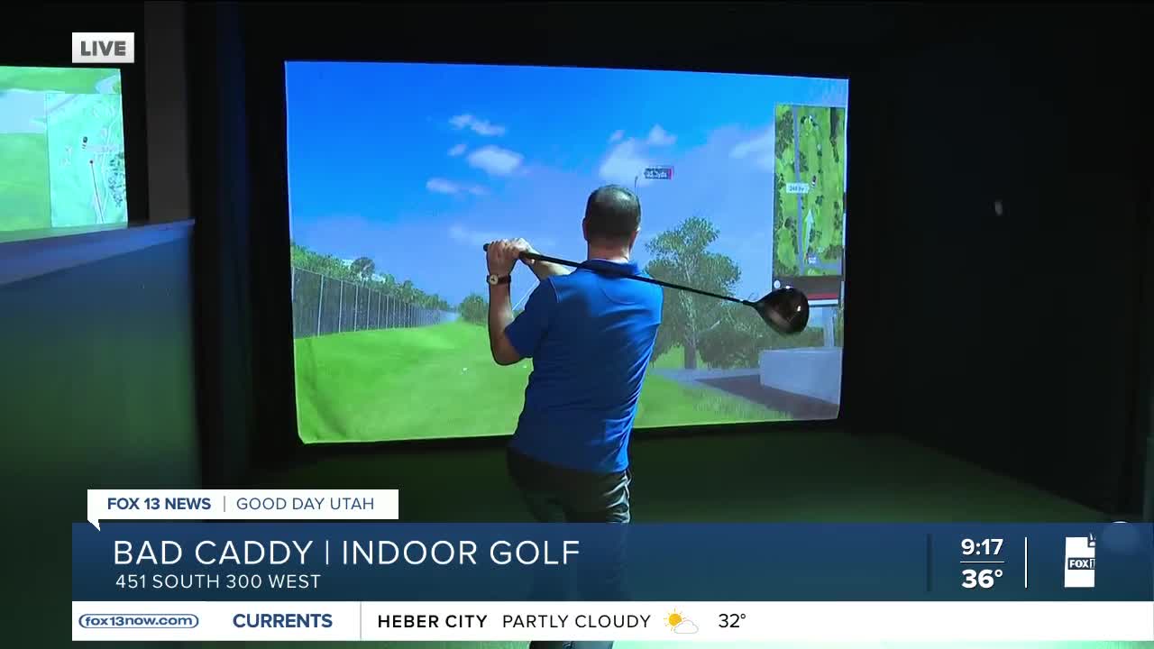 Bad Caddy Indoor Golf Simulator