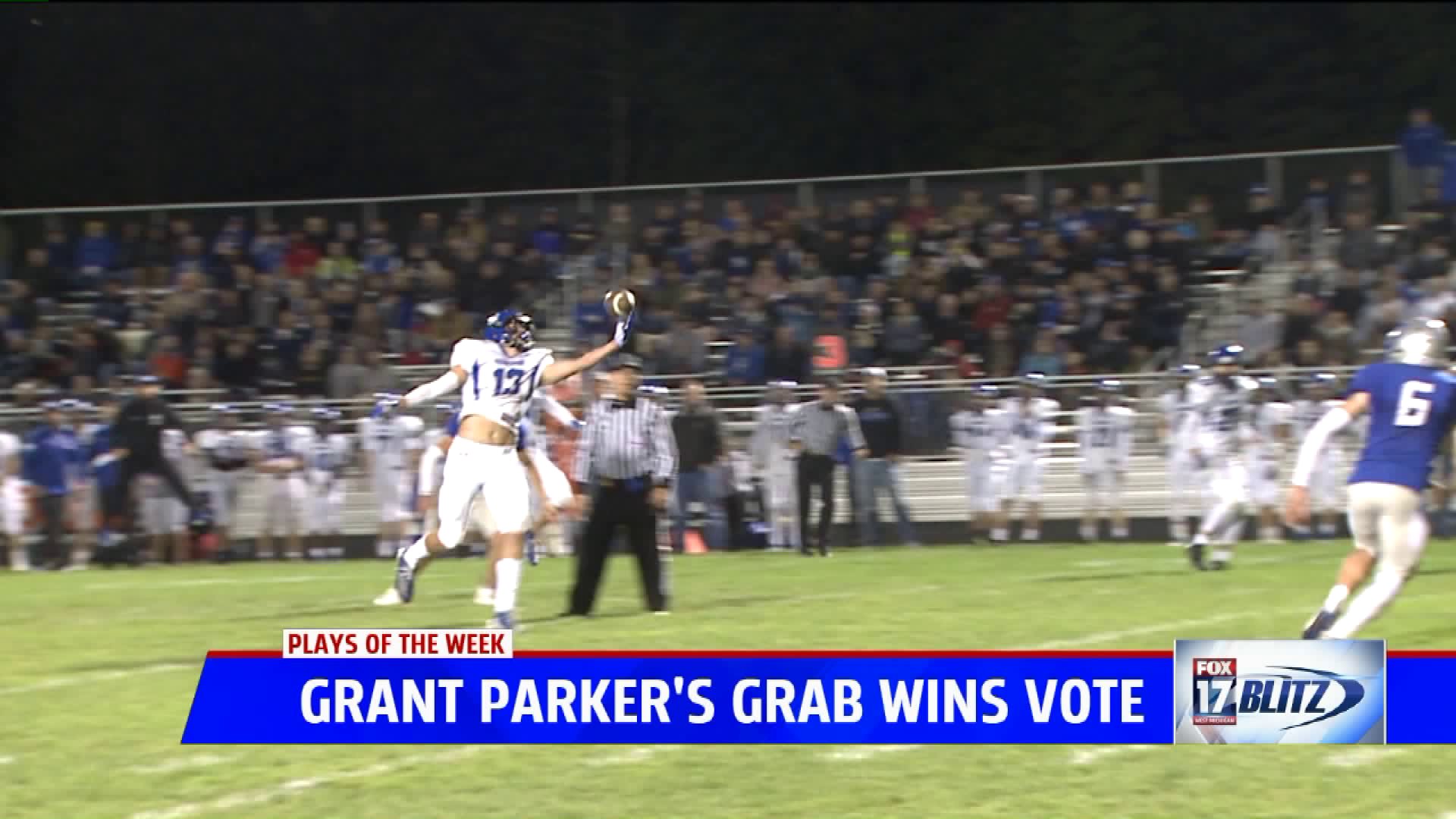 Grant Parker’s grab voted top play of week six
