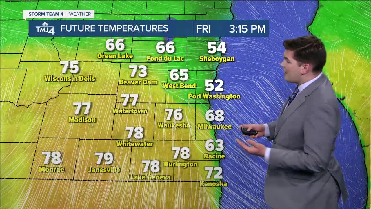 Temps rise into the 60s/70s Friday before weekend rain - Vimarsana News