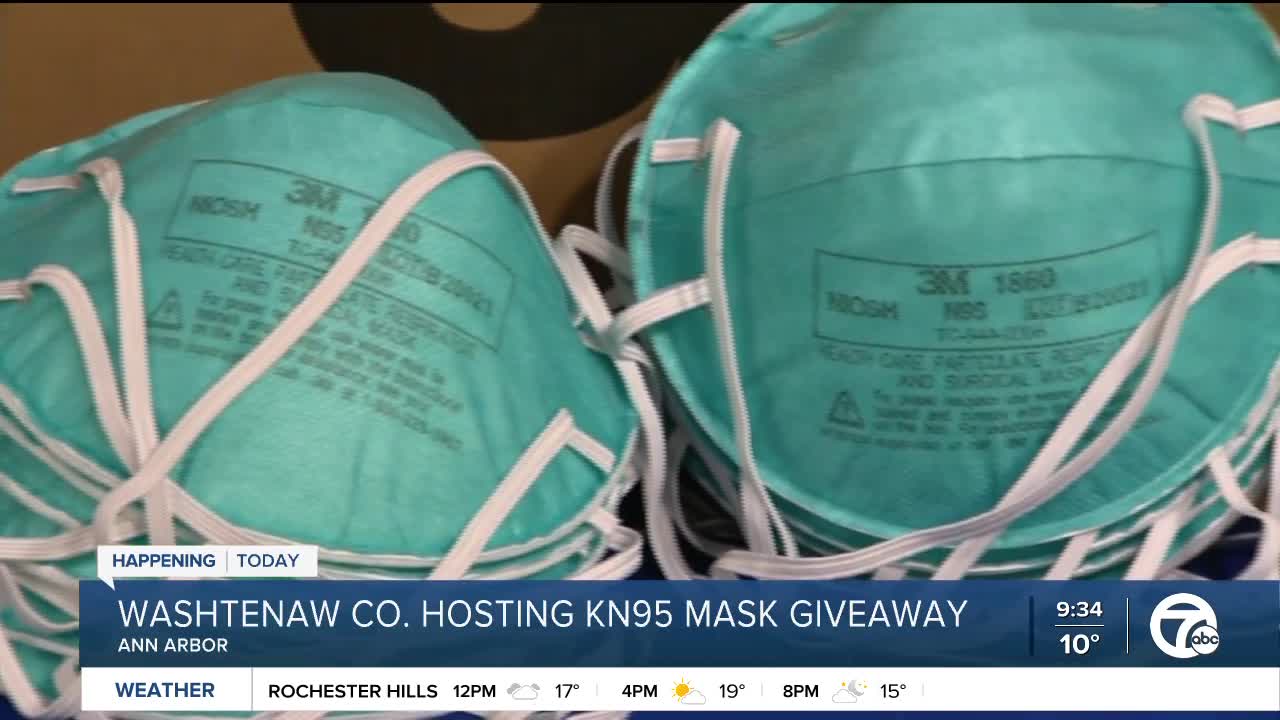 KN95 mask pickup event
