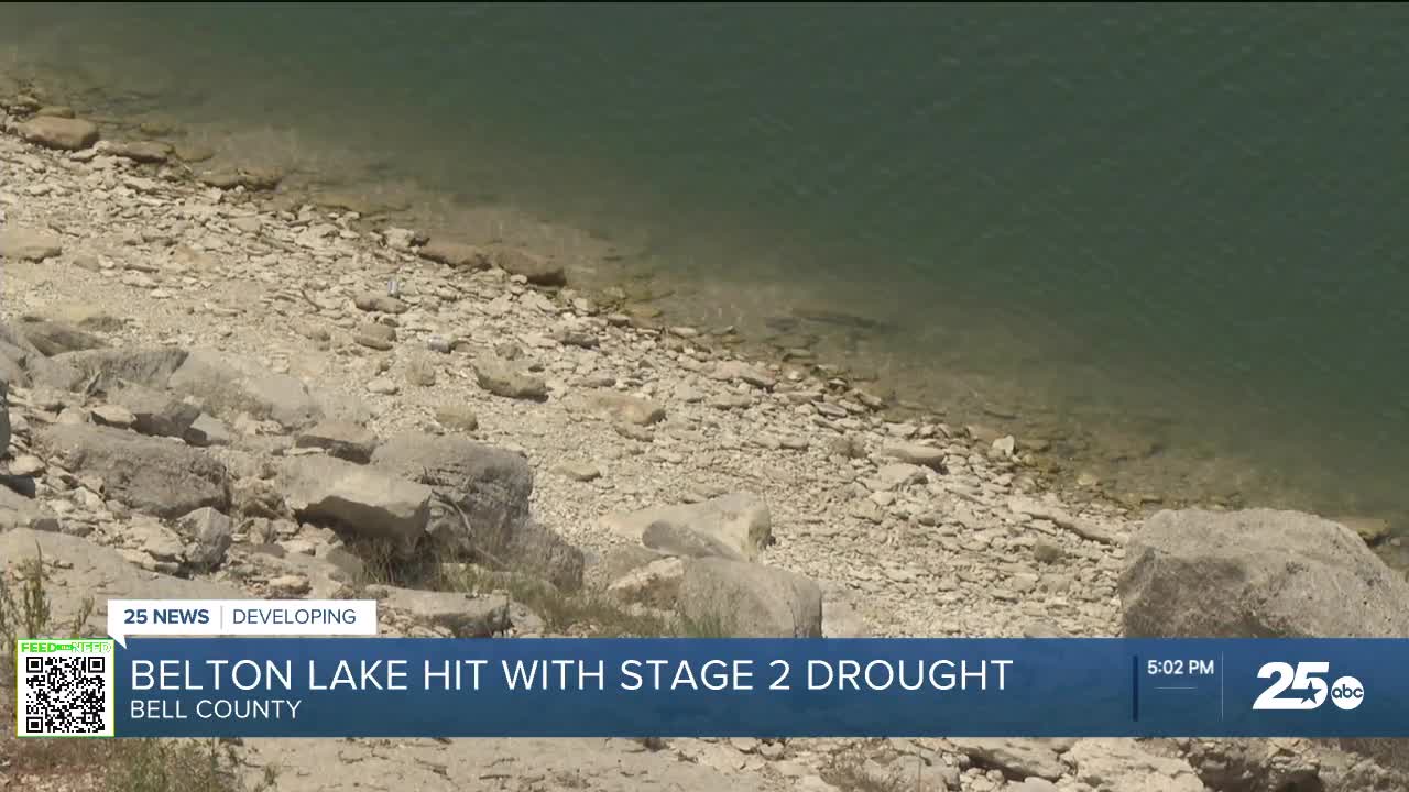 Lake Belton down 16 feet, residents asked to help conserve