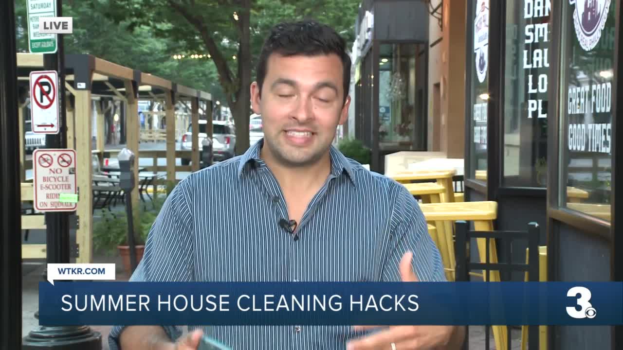 Virginia Beach home cleaning service offers summer cleaning hacks