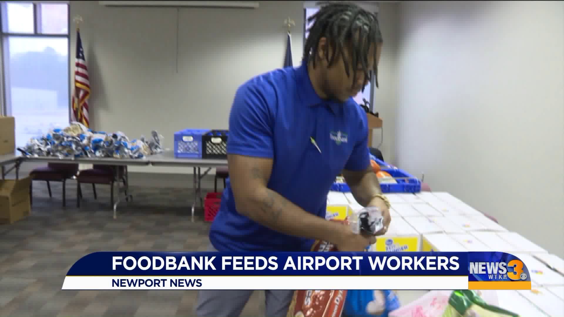 Virginia Peninsula Foodbank takes action to help feed local TSA workers